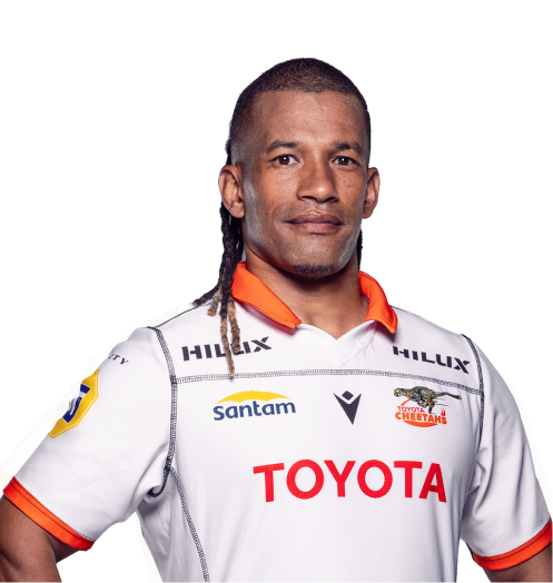 Clayton Blommetjies in a kimble.